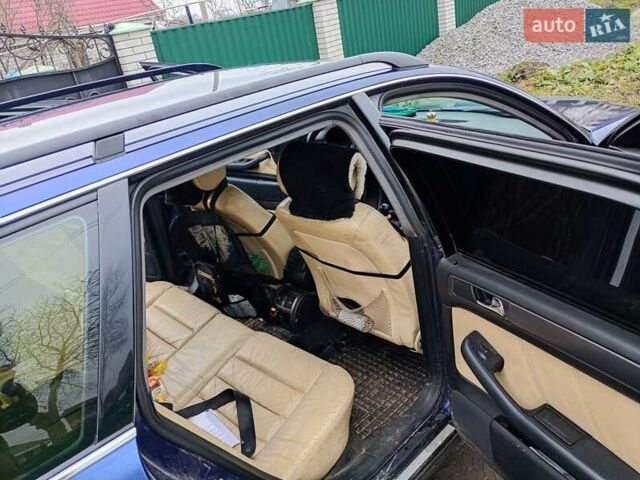 Синий Ауди А6, объемом двигателя 2.5 л и пробегом 435 тыс. км за 4000 $, фото 6 на Automoto.ua
