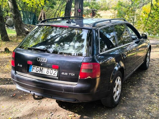 Синий Ауди А6, объемом двигателя 2.5 л и пробегом 3 тыс. км за 2600 $, фото 2 на Automoto.ua