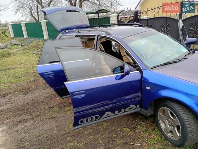 Синий Ауди А6, объемом двигателя 2.5 л и пробегом 435 тыс. км за 4000 $, фото 2 на Automoto.ua