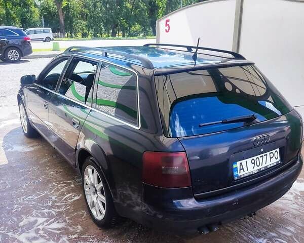 Синий Ауди А6, объемом двигателя 2.5 л и пробегом 270 тыс. км за 3850 $, фото 5 на Automoto.ua
