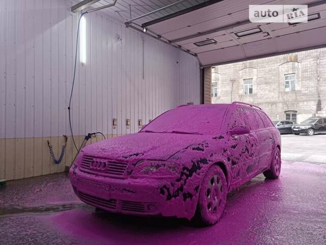 Синий Ауди А6, объемом двигателя 2.5 л и пробегом 401 тыс. км за 3650 $, фото 1 на Automoto.ua