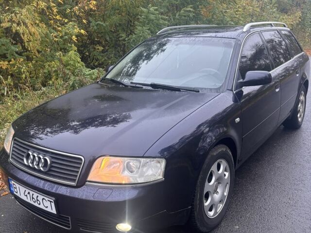 Синий Ауди А6, объемом двигателя 2.5 л и пробегом 366 тыс. км за 4800 $, фото 3 на Automoto.ua