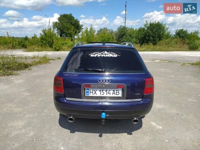 Синий Ауди А6, объемом двигателя 2.5 л и пробегом 442 тыс. км за 4350 $, фото 5 на Automoto.ua