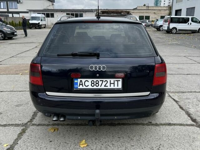 Синий Ауди А6, объемом двигателя 2.5 л и пробегом 450 тыс. км за 3600 $, фото 4 на Automoto.ua