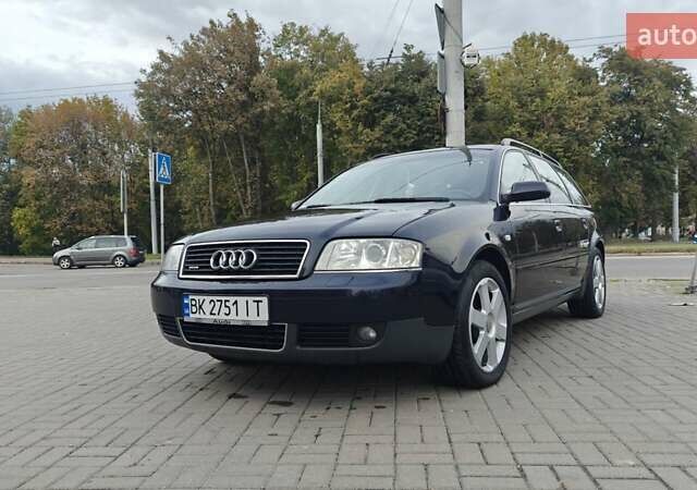Синий Ауди А6, объемом двигателя 2.5 л и пробегом 340 тыс. км за 6200 $, фото 9 на Automoto.ua