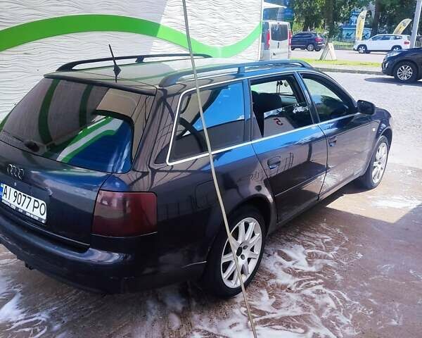 Синий Ауди А6, объемом двигателя 2.5 л и пробегом 270 тыс. км за 3850 $, фото 4 на Automoto.ua