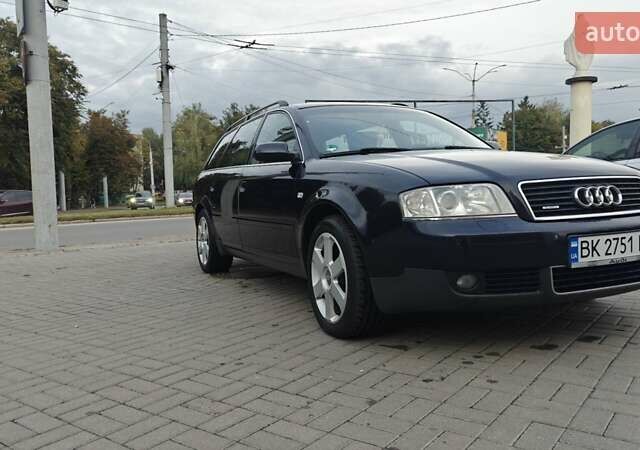Синий Ауди А6, объемом двигателя 2.5 л и пробегом 340 тыс. км за 6200 $, фото 8 на Automoto.ua