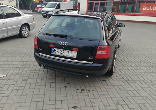Синий Ауди А6, объемом двигателя 2.5 л и пробегом 340 тыс. км за 6200 $, фото 7 на Automoto.ua