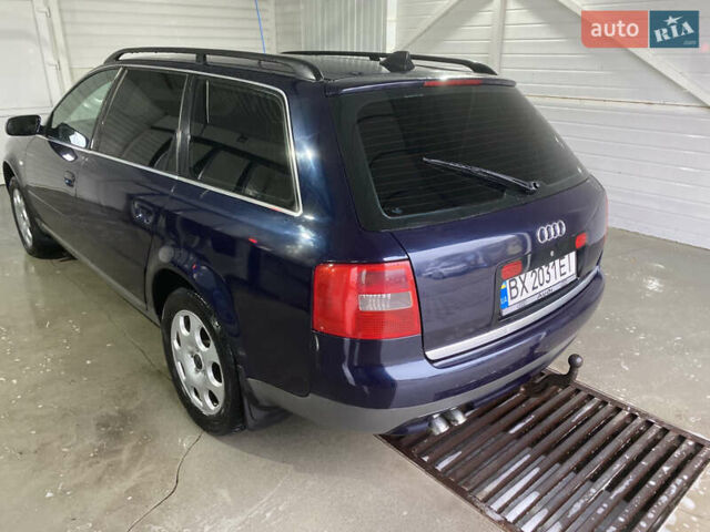 Синий Ауди А6, объемом двигателя 2.5 л и пробегом 327 тыс. км за 4500 $, фото 18 на Automoto.ua