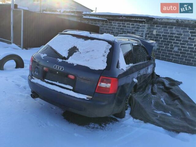 Синий Ауди А6, объемом двигателя 1.98 л и пробегом 370 тыс. км за 800 $, фото 1 на Automoto.ua