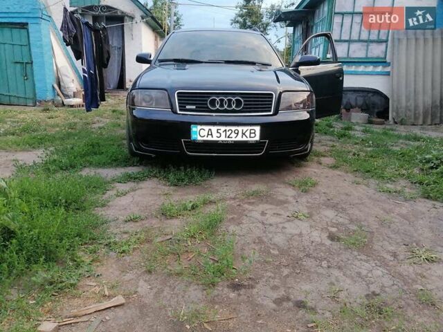 Синий Ауди А6, объемом двигателя 2.5 л и пробегом 329 тыс. км за 3800 $, фото 1 на Automoto.ua