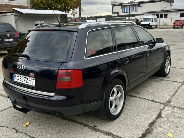 Синий Ауди А6, объемом двигателя 2.5 л и пробегом 450 тыс. км за 3600 $, фото 5 на Automoto.ua