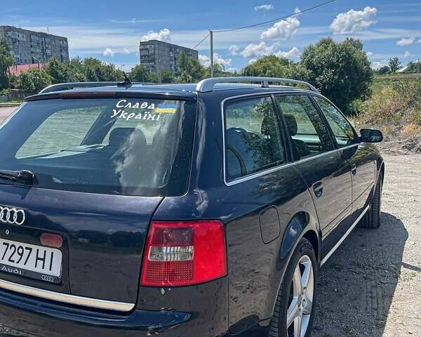 Синий Ауди А6, объемом двигателя 2.5 л и пробегом 380 тыс. км за 5500 $, фото 3 на Automoto.ua