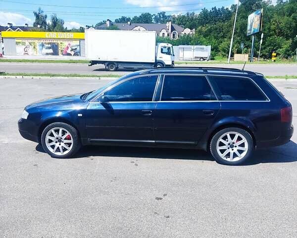 Синий Ауди А6, объемом двигателя 2.5 л и пробегом 270 тыс. км за 3850 $, фото 10 на Automoto.ua