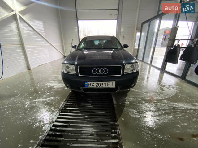 Синий Ауди А6, объемом двигателя 2.5 л и пробегом 327 тыс. км за 4500 $, фото 12 на Automoto.ua