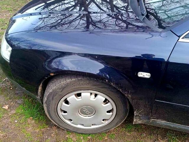 Синий Ауди А6, объемом двигателя 2.5 л и пробегом 343 тыс. км за 2600 $, фото 1 на Automoto.ua