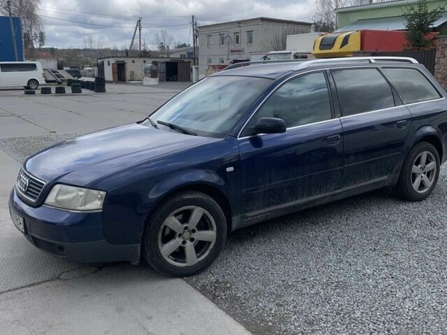 Синий Ауди А6, объемом двигателя 2.5 л и пробегом 459 тыс. км за 1900 $, фото 3 на Automoto.ua