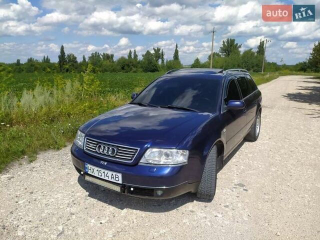 Синий Ауди А6, объемом двигателя 2.5 л и пробегом 442 тыс. км за 4350 $, фото 3 на Automoto.ua