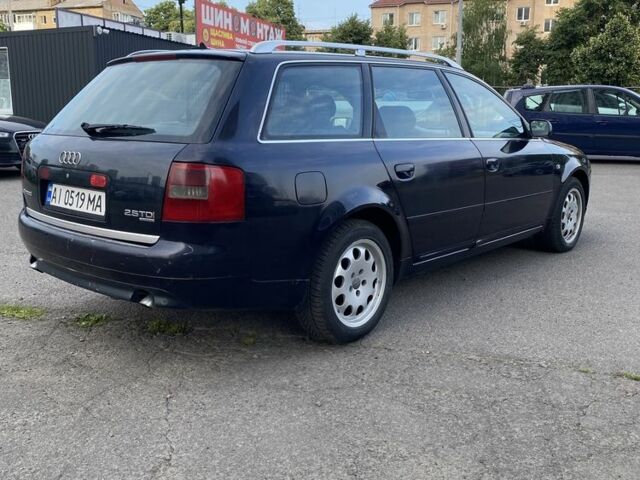 Синий Ауди А6, объемом двигателя 2.5 л и пробегом 392 тыс. км за 4200 $, фото 3 на Automoto.ua