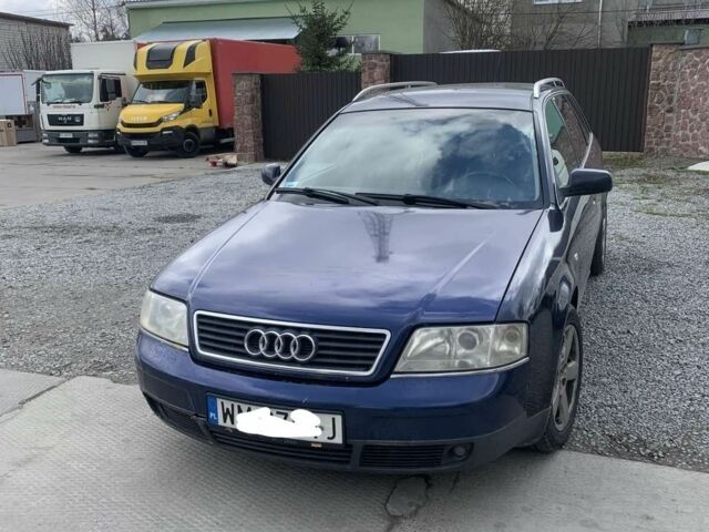 Синий Ауди А6, объемом двигателя 2.5 л и пробегом 459 тыс. км за 1900 $, фото 4 на Automoto.ua