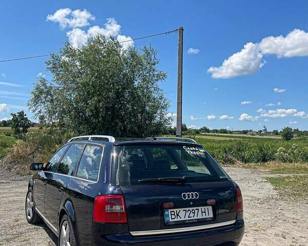 Синий Ауди А6, объемом двигателя 2.5 л и пробегом 380 тыс. км за 5500 $, фото 2 на Automoto.ua