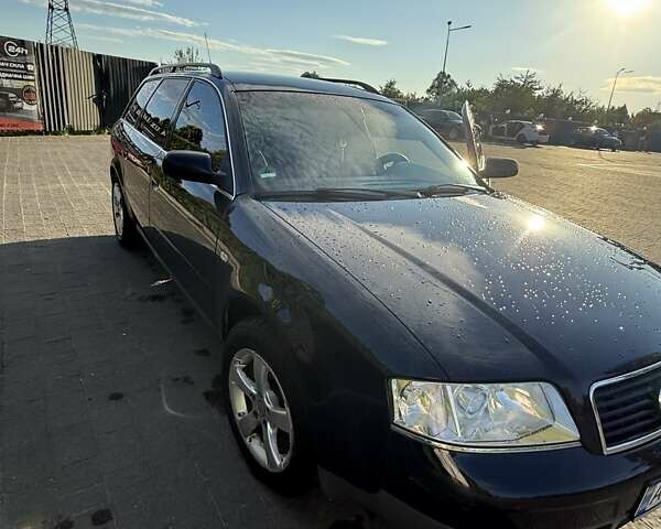 Синий Ауди А6, объемом двигателя 2 л и пробегом 265 тыс. км за 4300 $, фото 2 на Automoto.ua