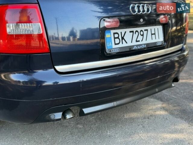 Синий Ауди А6, объемом двигателя 2.5 л и пробегом 290 тыс. км за 4400 $, фото 16 на Automoto.ua