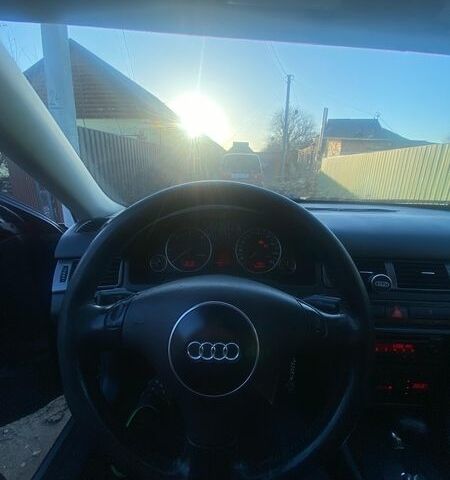 Синий Ауди А6, объемом двигателя 2.5 л и пробегом 370 тыс. км за 3999 $, фото 10 на Automoto.ua