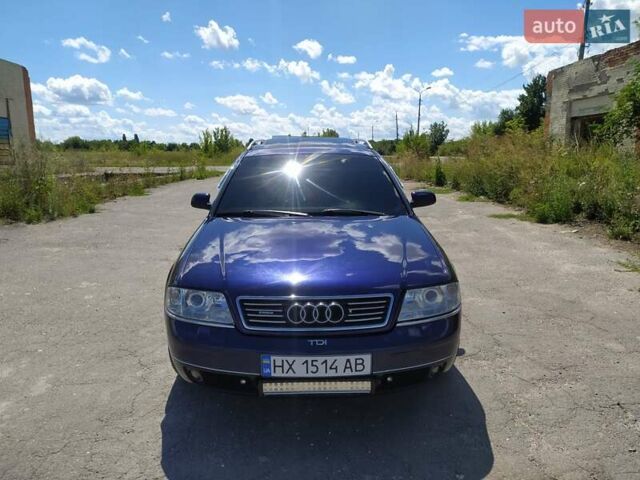 Синий Ауди А6, объемом двигателя 2.5 л и пробегом 442 тыс. км за 4350 $, фото 2 на Automoto.ua