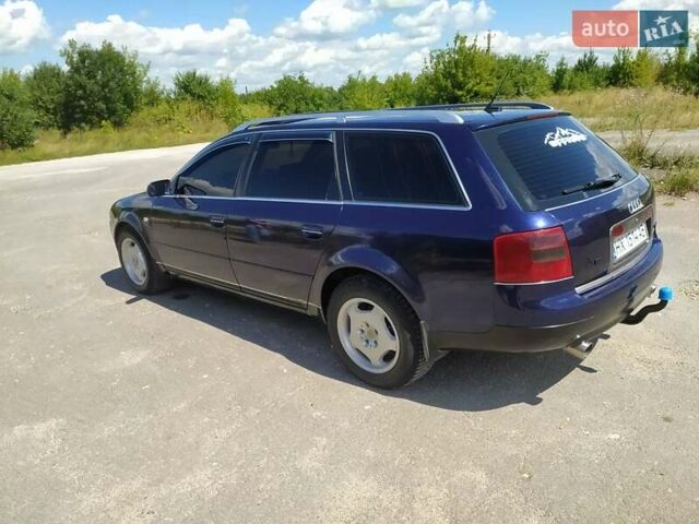 Синий Ауди А6, объемом двигателя 2.5 л и пробегом 442 тыс. км за 4350 $, фото 4 на Automoto.ua