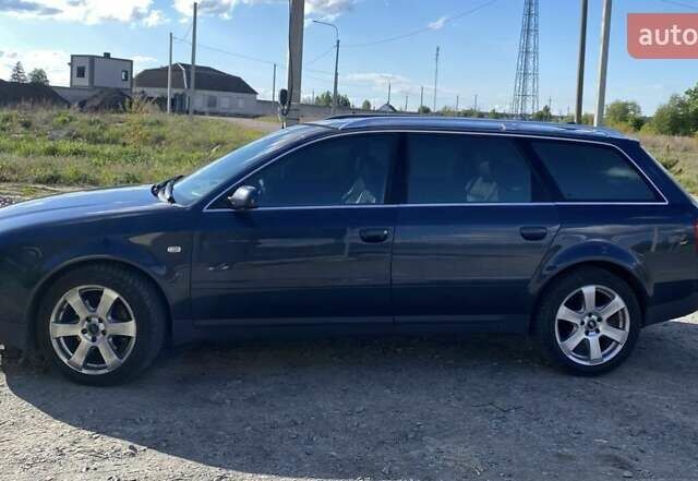 Синий Ауди А6, объемом двигателя 2.5 л и пробегом 375 тыс. км за 5400 $, фото 4 на Automoto.ua