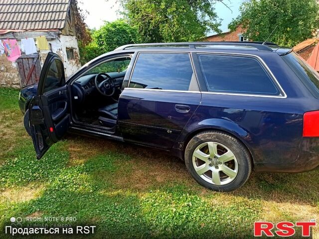 Ауді А6 2003 у Гадяче на Automoto.ua Синій Ауді А6, об'ємом двигуна 2.5 л та пробігом 380 тис. км за 5600 $, фото 1 на Automoto.ua