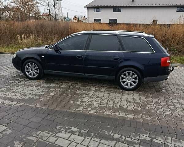 Синий Ауди А6, объемом двигателя 2.5 л и пробегом 418 тыс. км за 4100 $, фото 5 на Automoto.ua