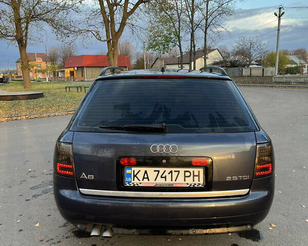 Синий Ауди А6, объемом двигателя 2.5 л и пробегом 391 тыс. км за 4449 $, фото 5 на Automoto.ua