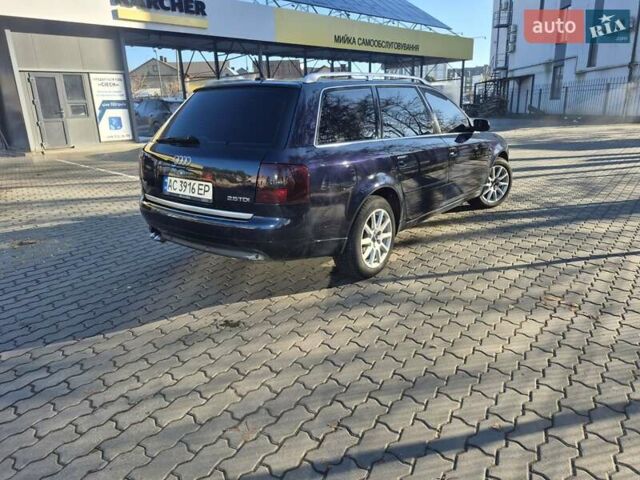 Синий Ауди А6, объемом двигателя 2.5 л и пробегом 341 тыс. км за 5800 $, фото 39 на Automoto.ua