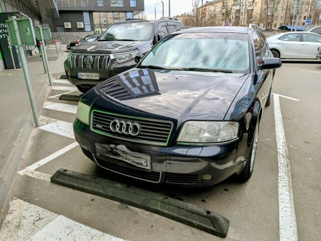 Синий Ауди А6, объемом двигателя 2.5 л и пробегом 321 тыс. км за 5300 $, фото 3 на Automoto.ua