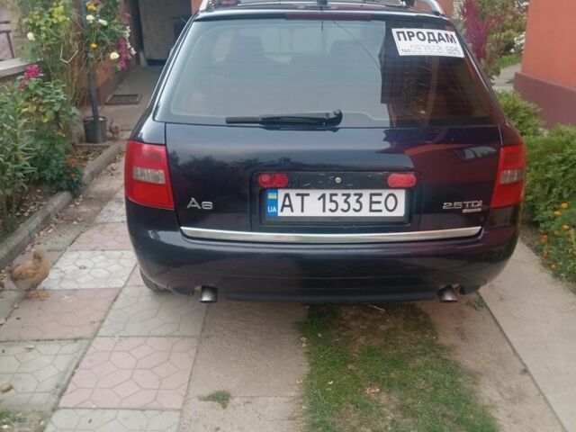 Синій Ауді А6, об'ємом двигуна 2.5 л та пробігом 300 тис. км за 4500 $, фото 1 на Automoto.ua