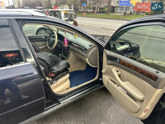 Синий Ауди А6, объемом двигателя 2.5 л и пробегом 434 тыс. км за 5900 $, фото 5 на Automoto.ua