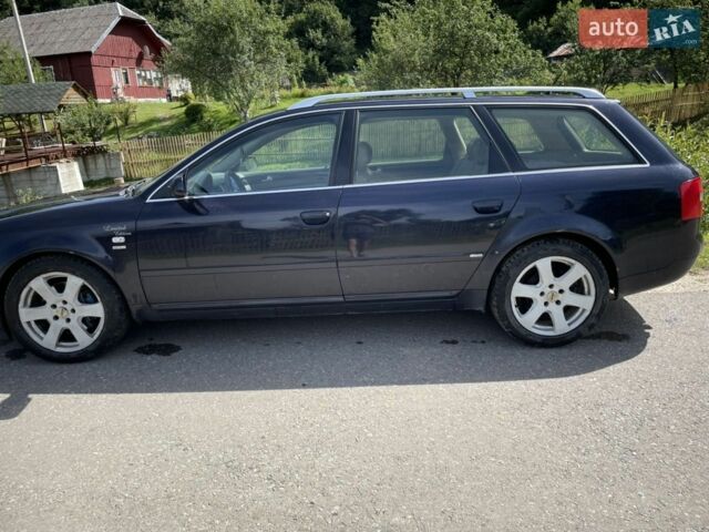 Синій Ауді А6, об'ємом двигуна 2.5 л та пробігом 345 тис. км за 3210 $, фото 1 на Automoto.ua
