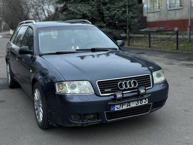 Синій Ауді А6, об'ємом двигуна 2.5 л та пробігом 356 тис. км за 2500 $, фото 2 на Automoto.ua