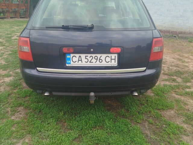 Синий Ауди А6, объемом двигателя 2.5 л и пробегом 235 тыс. км за 4300 $, фото 1 на Automoto.ua