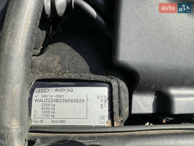 Синій Ауді А6, об'ємом двигуна 2.5 л та пробігом 358 тис. км за 4500 $, фото 33 на Automoto.ua