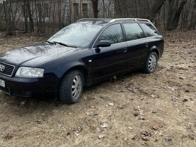 Синий Ауди А6, объемом двигателя 2.5 л и пробегом 360 тыс. км за 2500 $, фото 1 на Automoto.ua