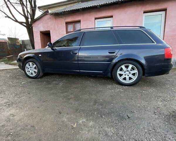 Синий Ауди А6, объемом двигателя 2.5 л и пробегом 250 тыс. км за 7000 $, фото 3 на Automoto.ua