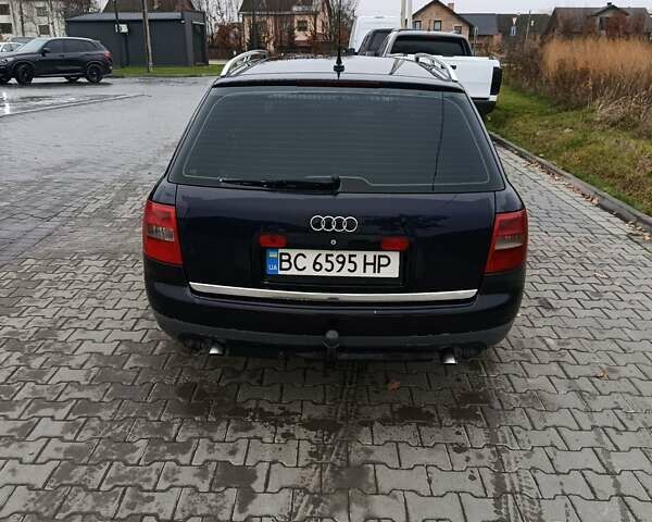 Синий Ауди А6, объемом двигателя 2.5 л и пробегом 418 тыс. км за 4100 $, фото 3 на Automoto.ua