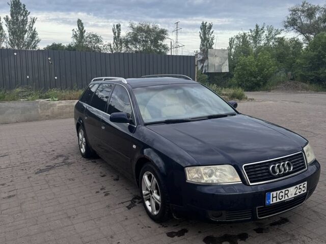 Синий Ауди А6, объемом двигателя 2.5 л и пробегом 314 тыс. км за 3100 $, фото 2 на Automoto.ua
