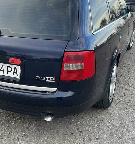 Синий Ауди А6, объемом двигателя 2.5 л и пробегом 275 тыс. км за 5500 $, фото 6 на Automoto.ua