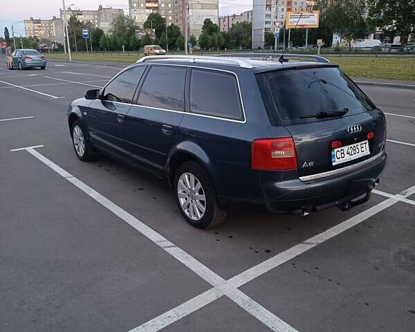 Синий Ауди А6, объемом двигателя 2.5 л и пробегом 321 тыс. км за 4600 $, фото 5 на Automoto.ua