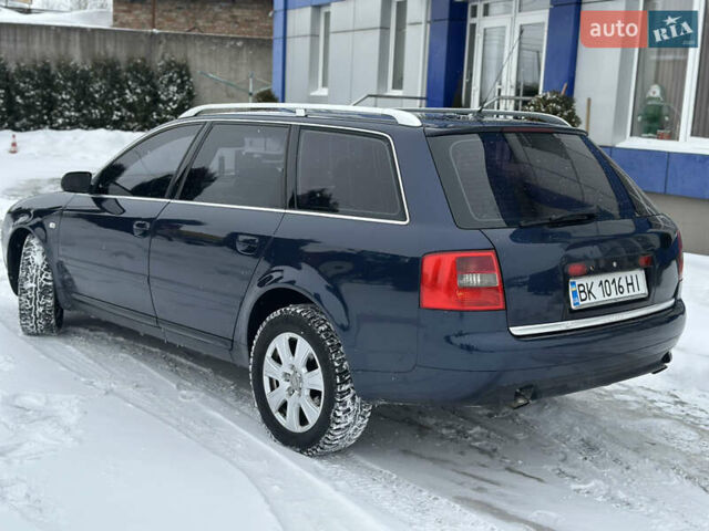 Синий Ауди А6, объемом двигателя 2.5 л и пробегом 368 тыс. км за 4950 $, фото 10 на Automoto.ua