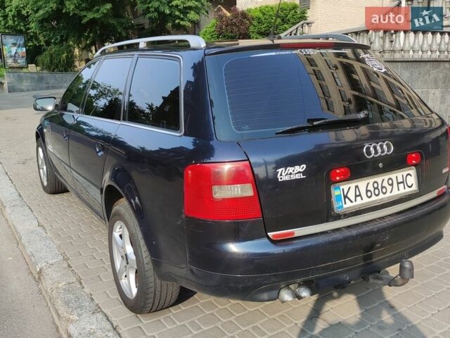 Синий Ауди А6, объемом двигателя 2.5 л и пробегом 323 тыс. км за 4500 $, фото 7 на Automoto.ua